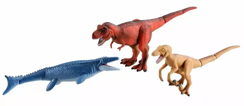 TAKARA TOMY Ania Strongest Dinosaur Battle Set W220 x H140 x D100mm AA-04 Clash!
