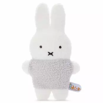 Takara Tomy Arts Bruna Mofuratto Plush Miffy Grey Высота примерно 20 см.