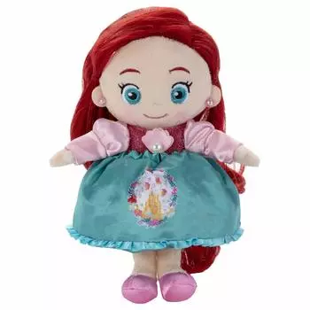 Takara Tomy Arts Disney Character My Friend Princess Hair Makeup Plush Doll Sparkly Dress Up Ariel Рост 20 см Прибл.