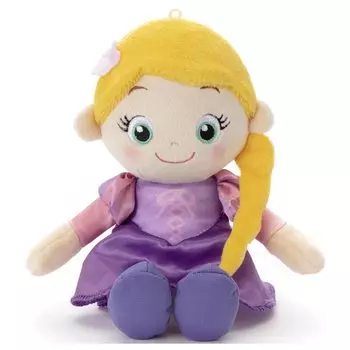 Takara Tomy Arts Disney Character Washable Beans Collection Мягкая игрушка Рапунцель Высота 19 см Прибл.