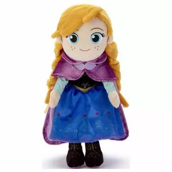 Takara Tomy Arts Disney Персонаж Мягкая Игрушка Поющая и Говорящая Холодное Сердце Анна Высота Приблизительная. 30см