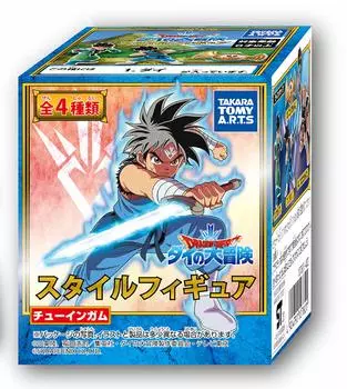 Takara Tomy Arts Dragon Quest Great Adventure Style Фигурка 10 предметов Candy Dai s Toy/Gum (Квест дракона)