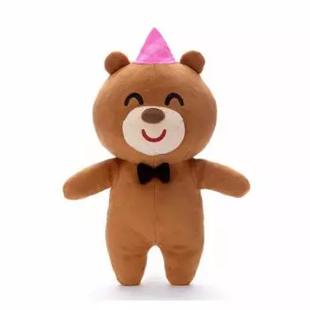 Takara Tomy Arts Irasutoya плюшевая игрушка M Bear мягкая игрушка высота 33 см (Партия) Прибл.