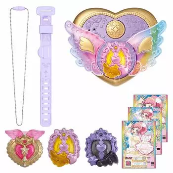 Takara Tomy Arts Kiratto Jewel Pact Elegant Purple DX Set PuriChan фиолетовый