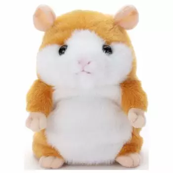 Takara Tomy Arts Mimicry Pet Хомяк Мягкая игрушка Высота 14 см (кленовый) Прибл.