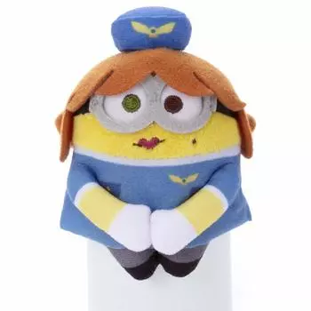 Takara Tomy Arts Minions 2 Bob Мягкая игрушка Высота 11 см Chokkori-san (Калифорния) ок.