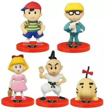 Takara Tomy Arts MOTHER2 Counterattack Stand Figure x All 5 Types Set Full Comp Gacha Gacha Capsule Toy Gieg s