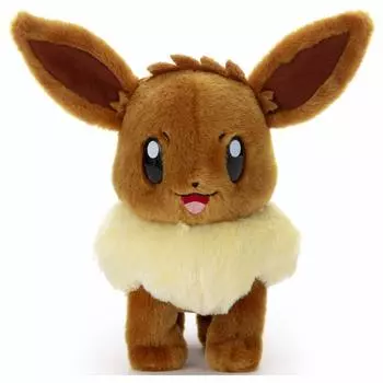 Takara Tomy Arts Pocket Monster Pokemon Я выбрал тебя! Плюшевый Иви Высота примерно. 21см