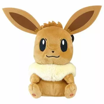 Takara Tomy Arts Pokemon Sound Plush Pokemon Eevee Высота примерно. 18см