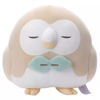 Takara Tomy Arts Rowlet Plush Approximately 23cm Tall Pokmon PokPiece (Sleep Ver.) Toy,