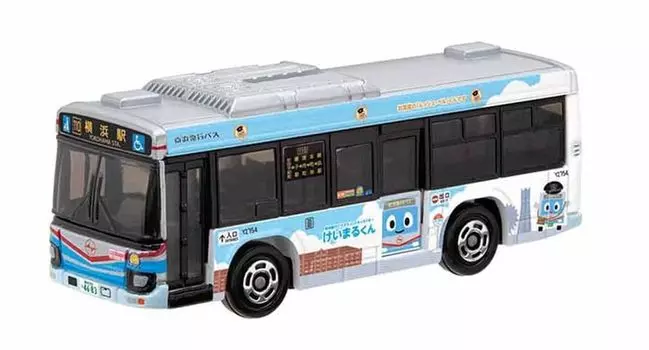 Takara Tomy Arts Tomica Keikyu Автобус, упаковывающий автобус Минато Мирай Исузу Эльга «Кеймару-кун» (Версия для Иокогамы)