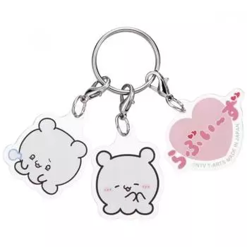 Takara Tomy Arts тройной акриловый держатель для ключей Sumoppi