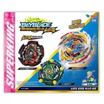 Takara Tomy B171 Beyblade Burst Superking Triple Booster Set
