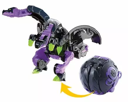 TAKARA TOMY Baku012 Нилиас DX Бакуган фиолетовый