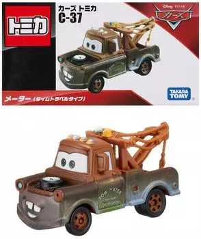 TAKARA TOMY Cars Tomica Meter Travel Mini Car Toy Ages Boxed Toy Standards Safety Certification ST Mark TOMICA TAKARA TOMY Disney C-37 (Время