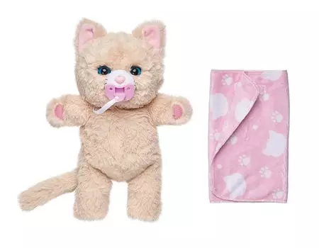 TAKARA TOMY Cuddle Neln Пушистый котенок Neln Одеяло Инструкция по эксплуатации (с соской) (1) (1) (1)