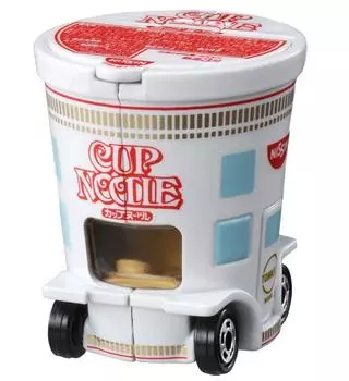 Takara Tomy Cup Noodle Dream Tomica 3 years old and Mini car car toy 3 years old and up Boxed Toy safety standard passed ST mark certification TOMICA