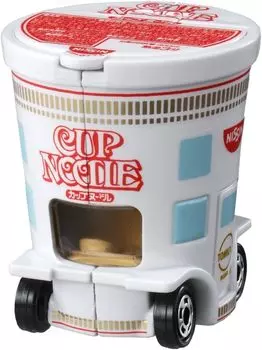 Takara Tomy Cup Noodle Dream Tomica 3 years old and Mini car car toy 3 years old and up Boxed Toy safety standard passed ST mark certification TOMICA