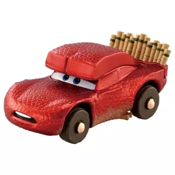 Takara Tomy Disney Cars Tomica C-14 Молния Маккуин (Тип пещеры) Мини-машинка для детей от 3 лет