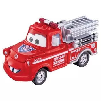 Takara Tomy Disney Cars Tomica C-38 метр (Тип пожарной машины) Мини-машинка для детей от 3 лет