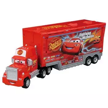TAKARA TOMY Disney Cars Tomica играет с техобслуживанием Mac 1 Давайте посмотрим трейлер! (Тип автомобиля)