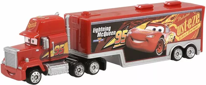 TAKARA TOMY Disney Cars Tomica Mac 3 Transporter Mini Car Toy Ages (Тип автомобиля) 3+ красный
