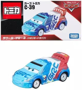TAKARA TOMY Disney Cars Tomica Raoul Salur Minicar Car Toy Возрастные ограничения Проходит проверку Стандарты безопасности игрушек Сертификация ST Mark TOMICA Tomica C-39 (стандарт