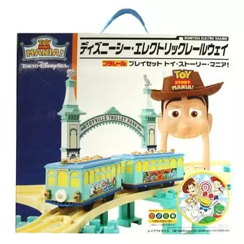 TAKARA TOMY Disney Sea Electric Railway Plarail Playset Toy Story Mania Toy (Эксклюзив от Disney Resort)