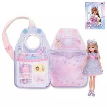 Takara Tomy Doll Bag Set для детей от 3 лет и для детей от 3 лет и старше Licca-chan LD-02 Licca-chan up, Игрушка-одевалка,