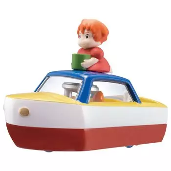 TAKARA TOMY Dream Tomica Lots of Ghibli 05 Ponyo on the Cliff Ponpon Ship Sousuke s