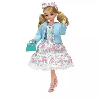 TAKARA TOMY Dress Romantic Dolly Pretend Play Toy for ages 3 and up Licca-chan LW-18 Dress-up