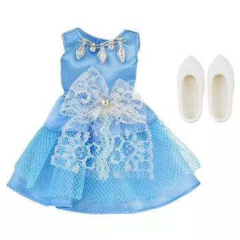 TAKARA TOMY Dress Shiny Doll Play Toy Ages 3 and up Passes Toy Safety Standards ST Mark Certification Licca Licca-chan LW-02 Sky Dress-up