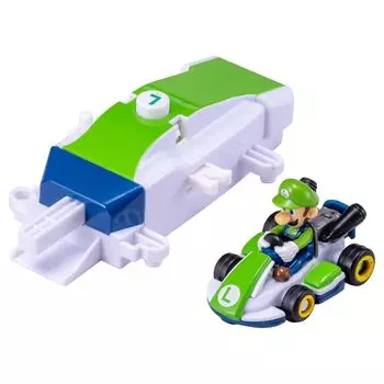 Takara Tomy Drift Tomica Mario Kart Drift Starter Set Luigi Standard Kart Mini Car Toy Ages & 3+