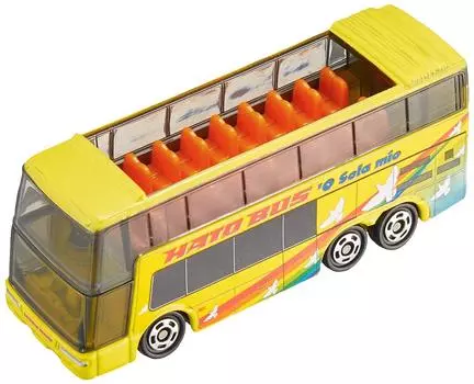 TAKARA TOMY Hato Bus Мини-автомобиль игрушечный унисекс от 3 лет в коробке Игрушка прошла сертификацию ST mark TOMICA TAKARA TOMY Tomica