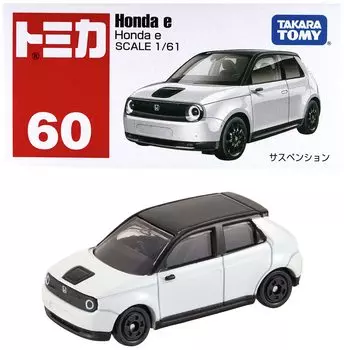 TAKARA TOMY Honda e Mini car car toy 3 years old and over Boxed Toy safety standard passed ST mark certification TOMICA TAKARA TOMY Tomica No.60