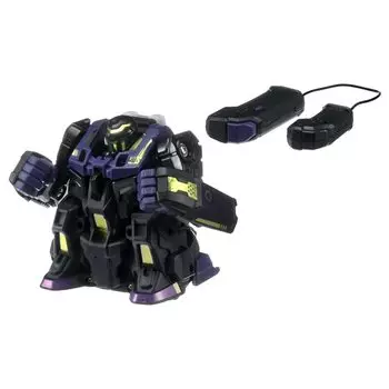 Takara Tomy Jinki Ittai Buttbuster Black Zunk Rusher
