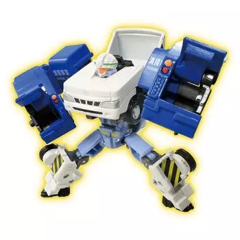 TAKARA TOMY Job Labor JB07 Clean Braver Toyota Dyna Cleaning Mini Car Toy для детей от 3 лет и старше. Стандарты безопасности коробочной игрушки прошли сертификацию ST Mark.