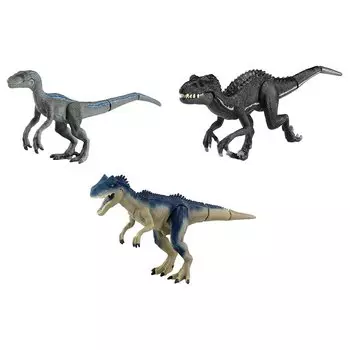 TAKARA TOMY Jurassic World Confrontation Set с самым сильным генетическим животным - динозавром. Реалистичная движущаяся фигурка. Игрушка для детей от 3 лет. Проходит проверку безопасности игрушек.