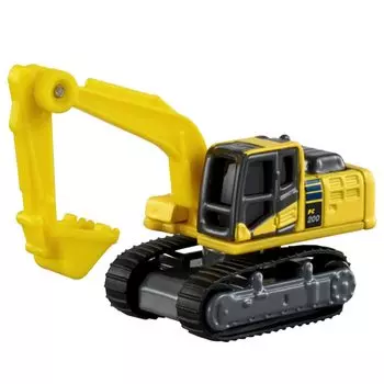 Takara Tomy Komatsu Hydraulic Excavator Type Mini Car Car Toy 3 years old and over Blister Package Passes Toy Safety Standards ST Mark Certification жёлтый