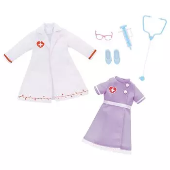 TAKARA TOMY комплект одежды для доктора и медсестры Licca-chan LW-14 и