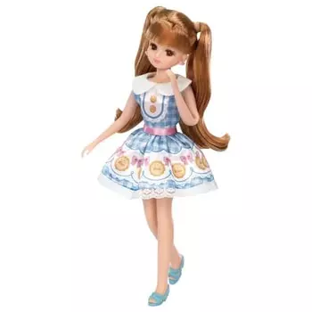 TAKARA TOMY Licca-chan Dress LW-04 Happy Biscuit Игрушка-одевалка для игрушек Возраст: от 3 лет Соответствует стандартам безопасности игрушек Сертификация ST Mark Licca One Si
