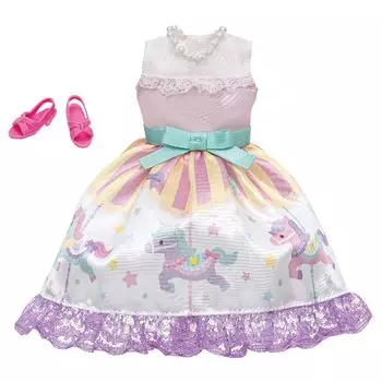 Takara Tomy Licca-chan Dress My First Dress LW-01 Happy Merry-Go-Round Dress-up Play Toy 3+