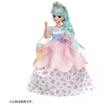 Takara Tomy Licca Chan Gelato Dress Set Candy Unicorn