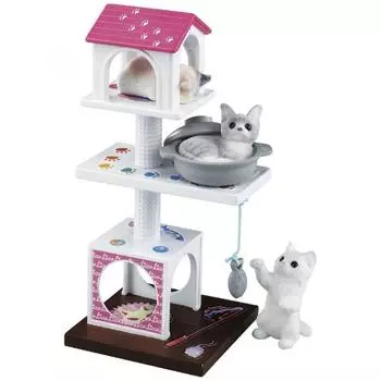 Takara Tomy Licca Chan Goods Lg 12 Cat Tower Set