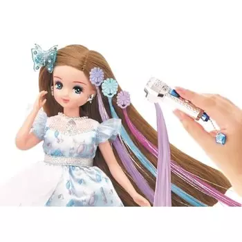 TAKARA TOMY Licca-chan кукла-расширение Tsubasa-chan Oshi Blue Dress-up Play Toy Возраст 3+
