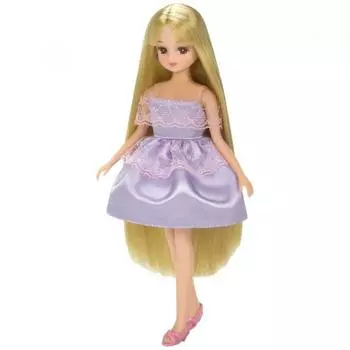 Takara Tomy Licca Chan Ld 12 Long Hair Stylish Set