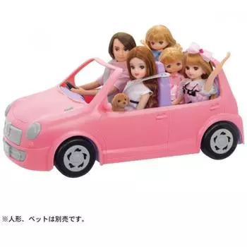 Takara Tomy Licca Chan Lf 04 Let S Go Out Licca Chan Семейный автомобиль