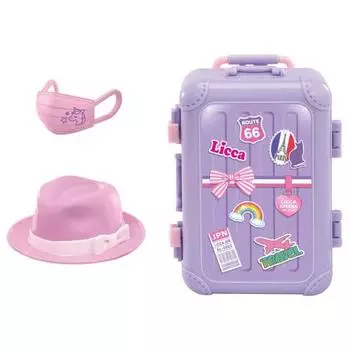 Takara Tomy Licca-chan LG-05 Outing Travel Set Dress-up Play Toy Ages 3+