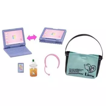 Takara Tomy Licca-chan LG-11 Anytime Remote Computer & Smartphone Set Dressup Play Toy Возраст 3+
