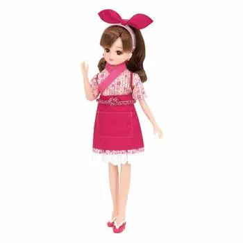 TAKARA TOMY Licca-chan вращающийся конвейер суши платье Tenin-san кукольный игровой домик игрушка для детей от 3 лет и старше Соответствует стандартам безопасности игрушек ST ma